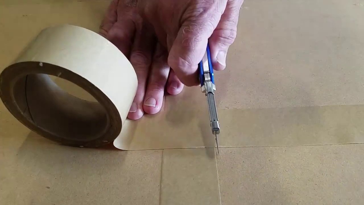 How To Tape Instead Of Glue Down A Vinyl Floor