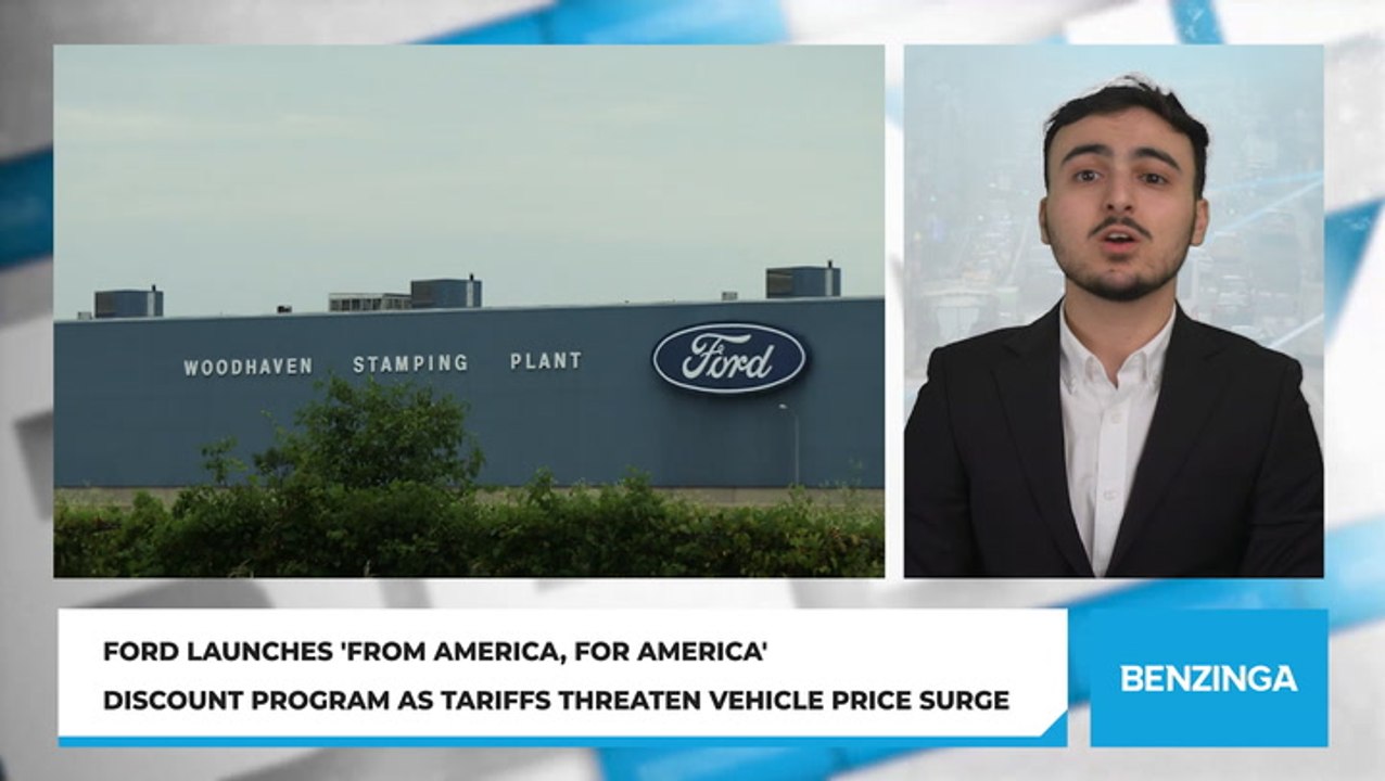 Ford Launches 'From America, For America' Discount Program As Tariffs Threaten Vehicle Price Surge