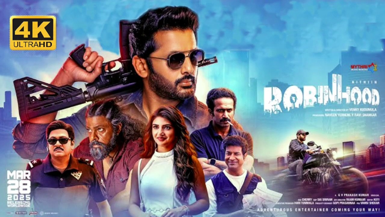Robinhood (2025) | New Released South Hindi Dubbed Full Movie | Nithiin Action Thriller | Latest South Hindi Movie