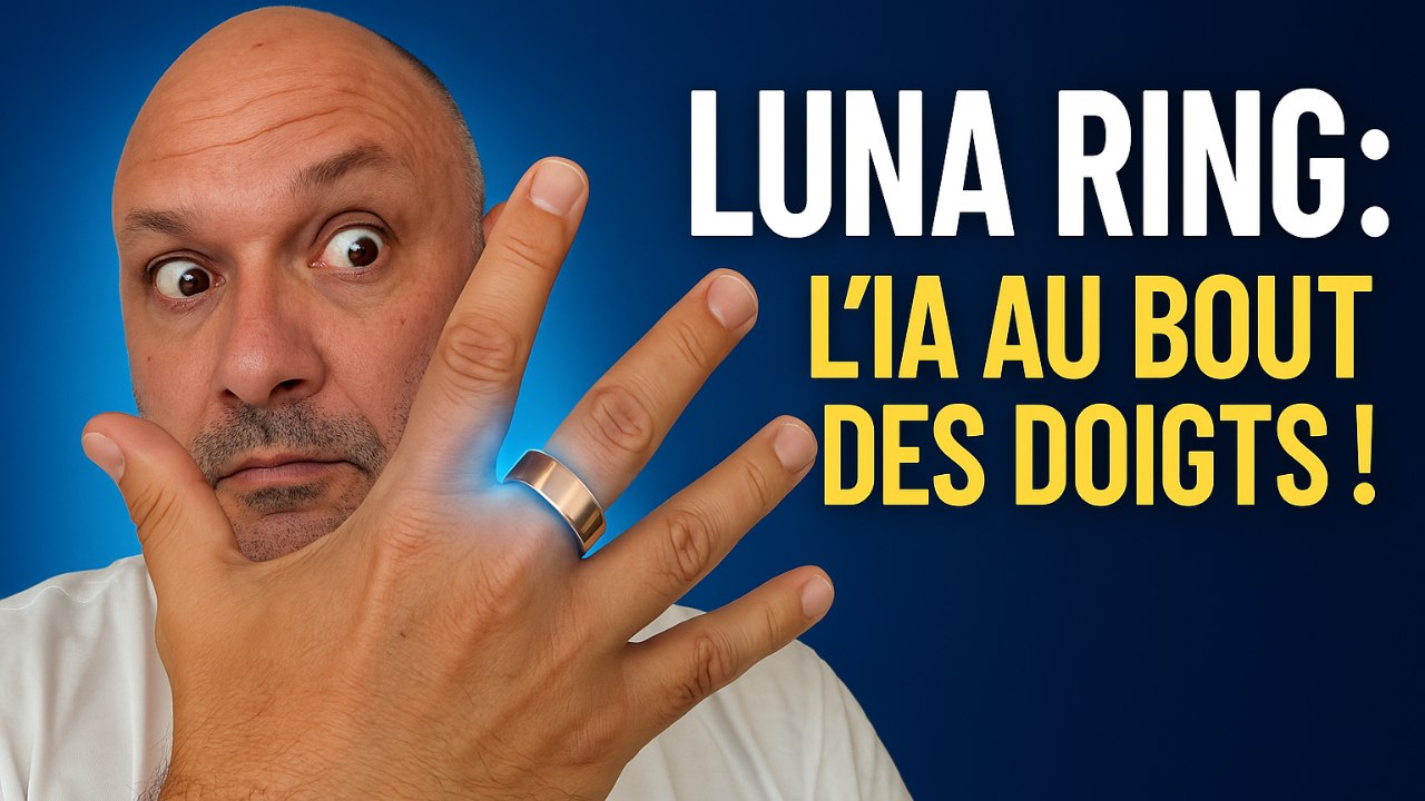 TEST LUNA RING : Une bague connectée avec un coach IA !
