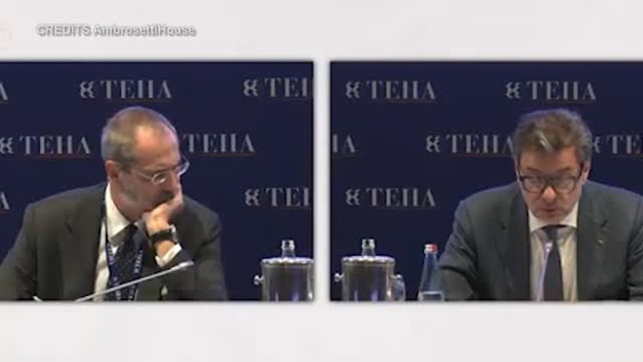 Dazi, Giorgetti: «Non farsi prendere dal panico, serve de-escalation con Usa»