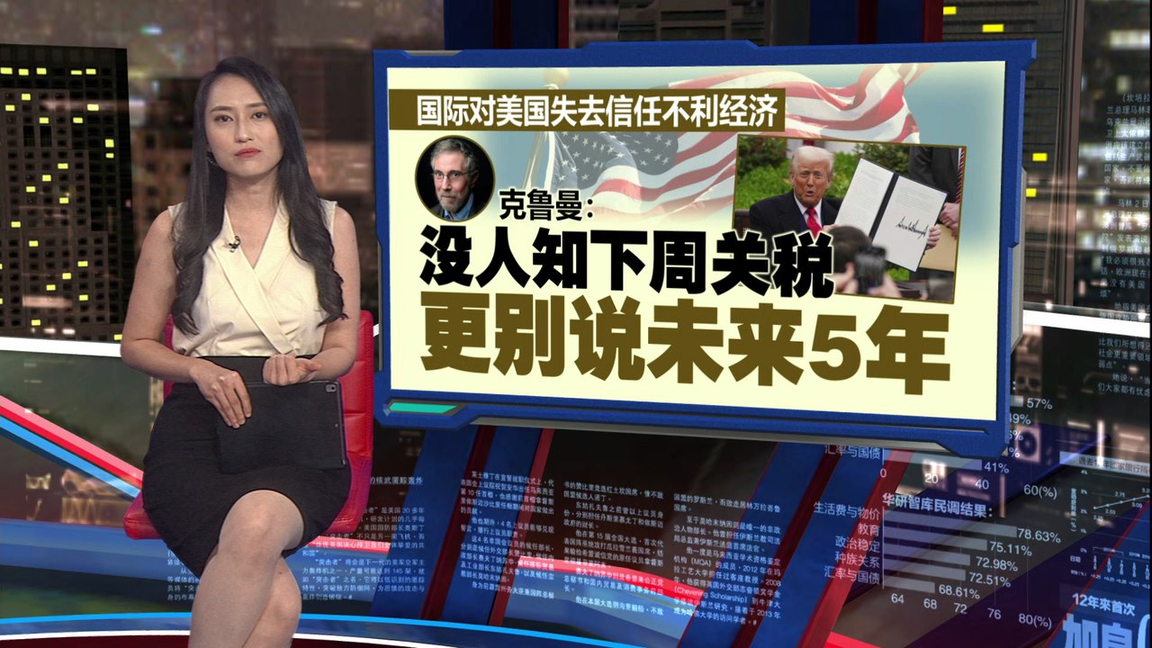 批特朗普计算公式错得离谱  克鲁曼：像ChatGPT给出的答案