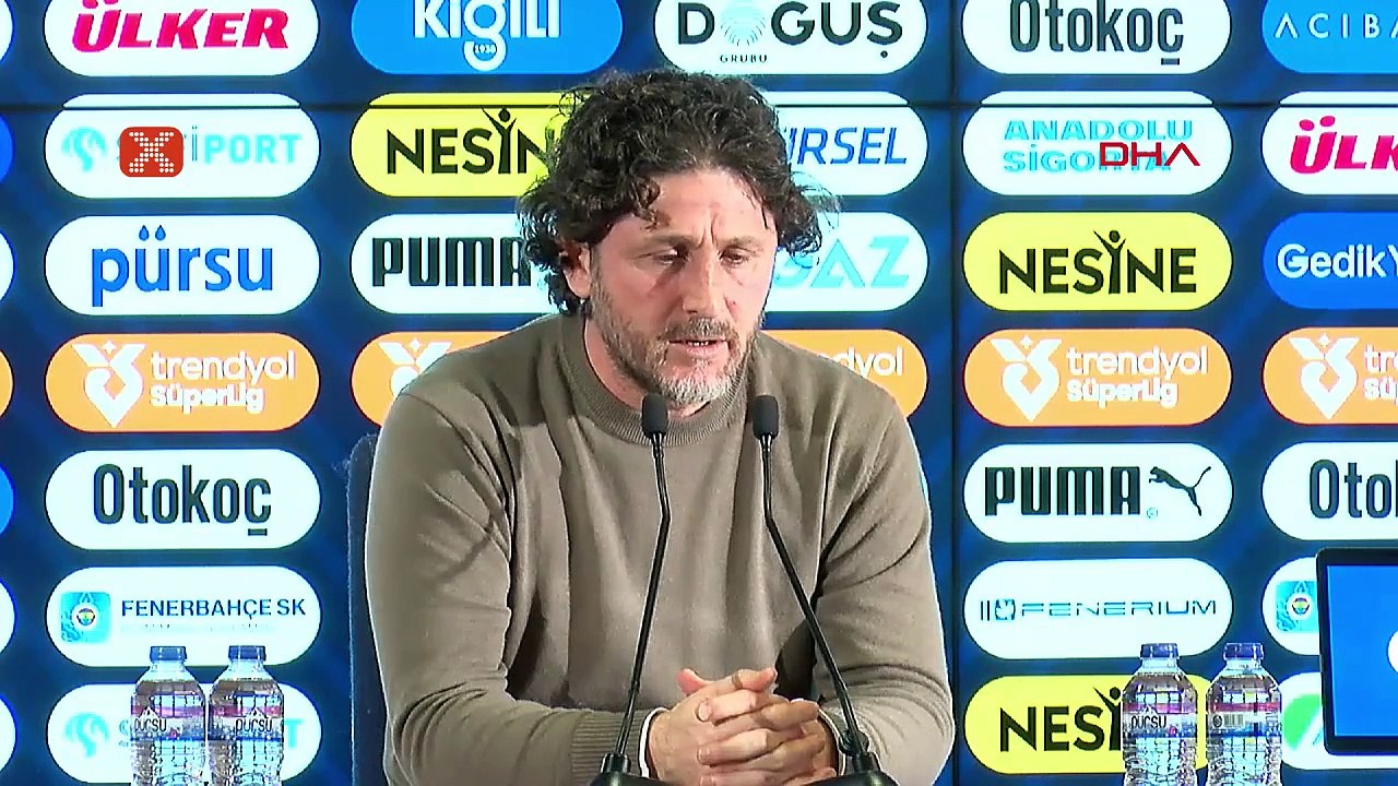 Fatih Tekke: "Kimse bugün Fenerbahçe bizi oyun olarak yendi diyemez!"
