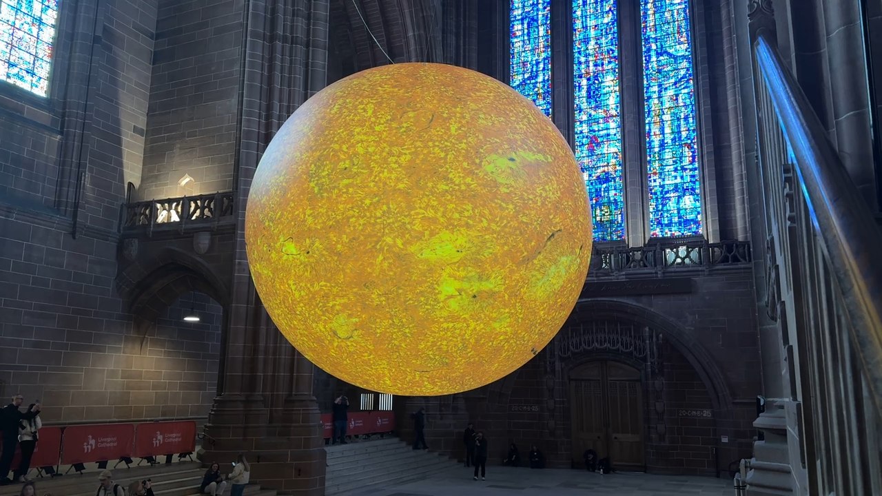 Helios lights up Liverpool Cathedral