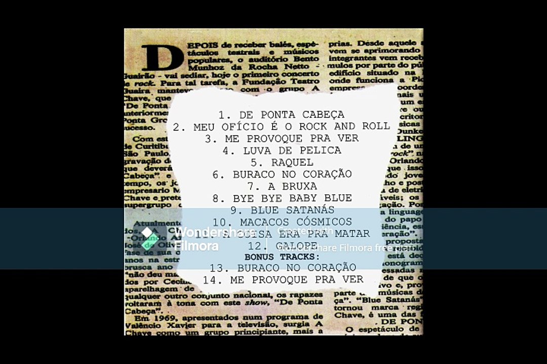 A Chave – De Ponta Cabeça : Rock