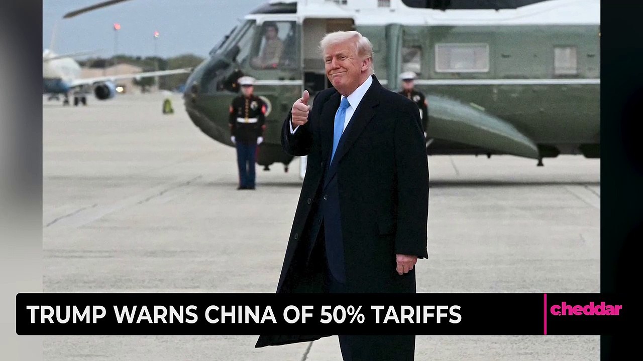 Trump Warns China of 50% Tariffs