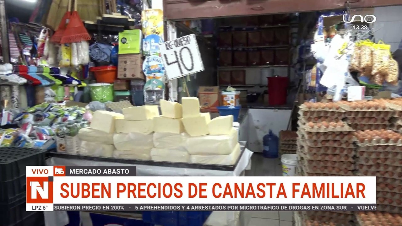 Suben los precios de la canasta familiar