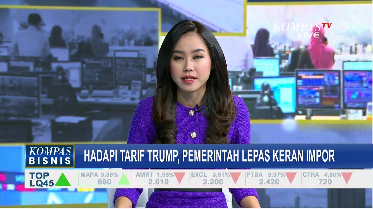[FULL] Hadapi Tarif Trump, Pemerintah Indonesia Lepas Keran Impor