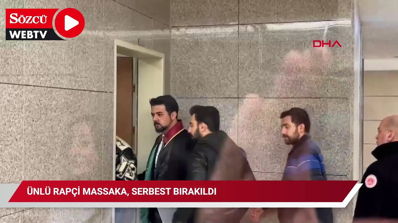 Ünlü rapçi Massaka, serbest bırakıldı