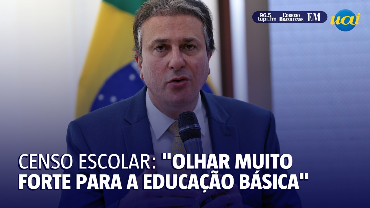 Ministro: "A gente tem dado um olhar muito forte pra educação básica"