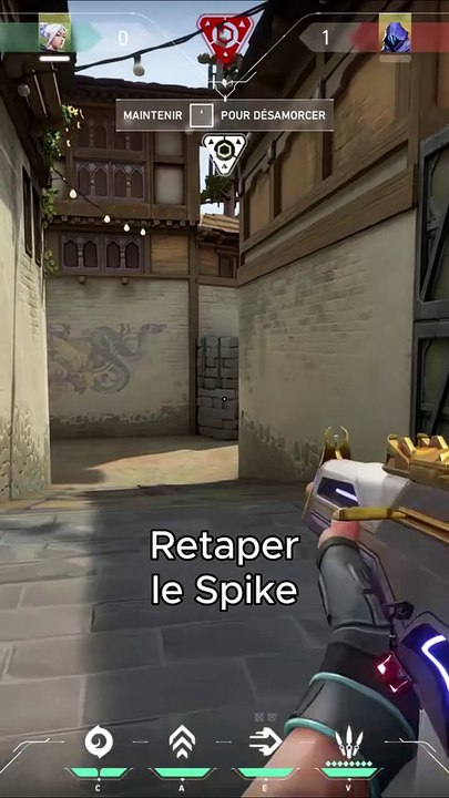 Clutch avec ça ! #valorant #valorantfr #pourtoi #tuto #clips