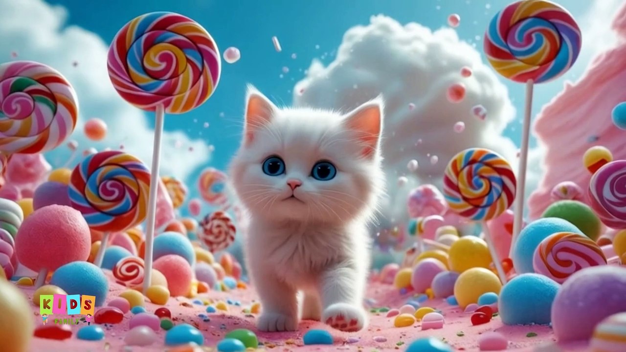 🐱 Cute Kitten Adventures! | Funny & Adorable Animated Cat Video for Kids 🎶✨ . KIDS FAMILY