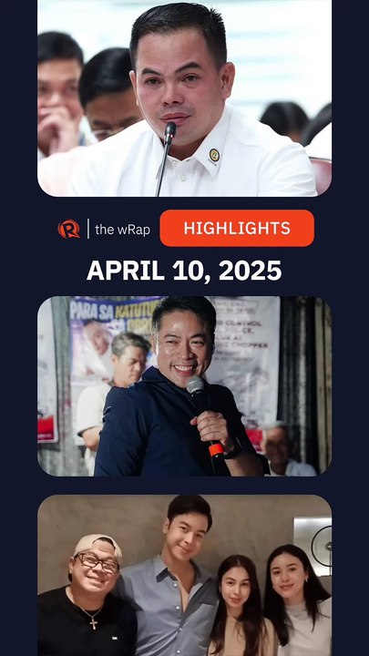 Today's headlines: Philippine Airlines, Kerwin Espinosa, Dennis Padilla | The wRap | April 10, 2025