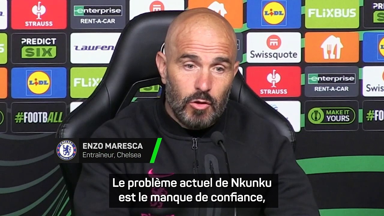 Maresca : "Nkunku manque de confiance"