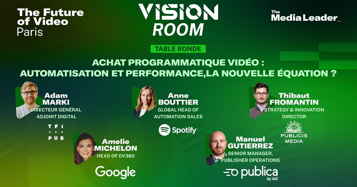The Future of Video 2025 : Achat programmatique vidéo : automatisation & performance : new équation?