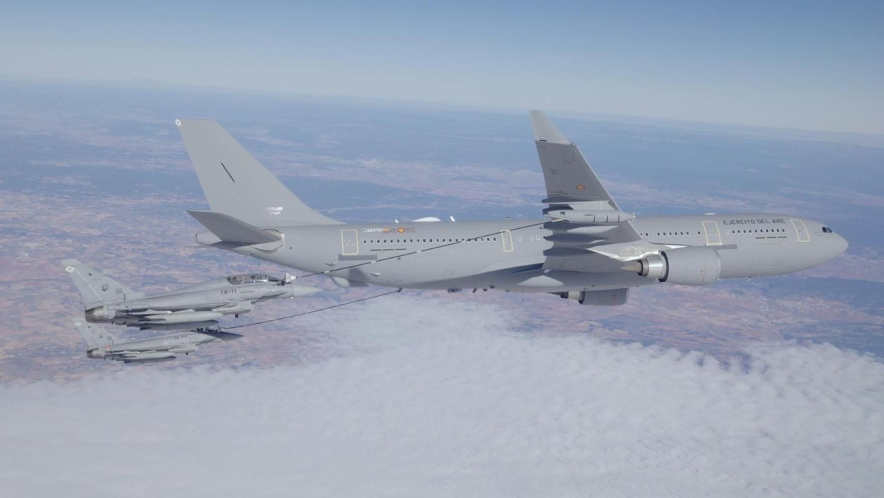 Proceso de modificación de un avión A330 MRTT para el Ejército del Aire y del Espacio