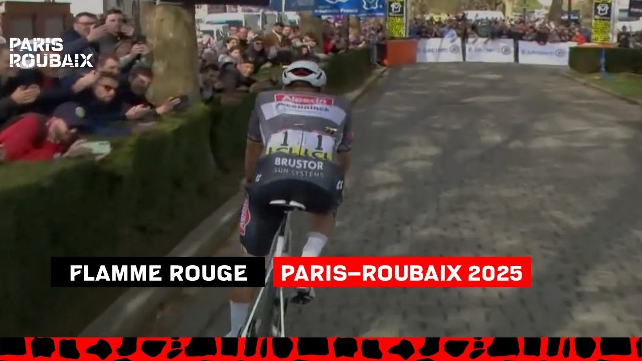 Paris-Roubaix 2025 Final Kilometer & Van der Poel’s Epic Victory 🚴‍♂️