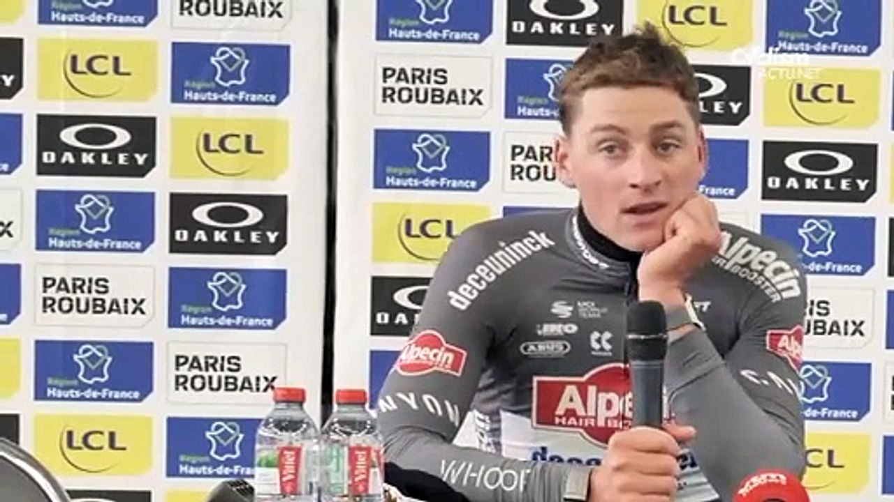 Cycling - Paris-Roubaix 2025 - Mathieu van der Poel : "When Tadej Pogacar crashed... I had to go for it"