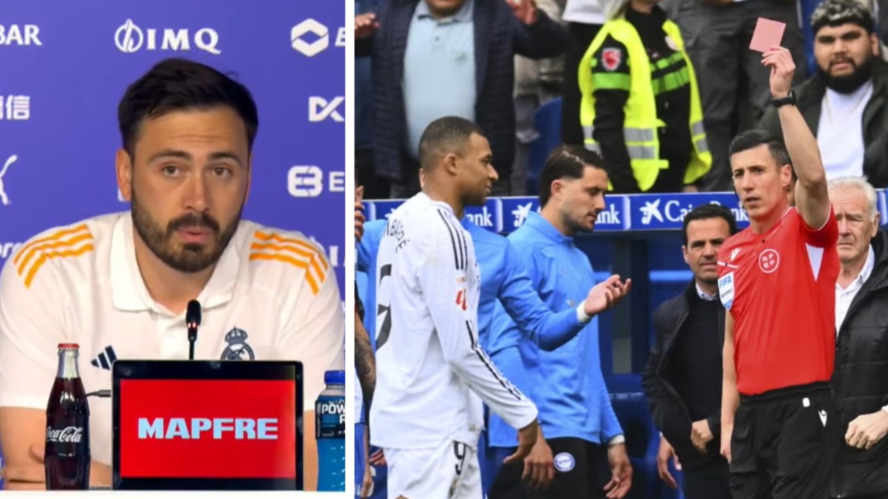 Mbappé reconoce su error y pide perdón tras tarjeta roja en el Alavés vs. Real Madrid confirma Davide Ancelotti