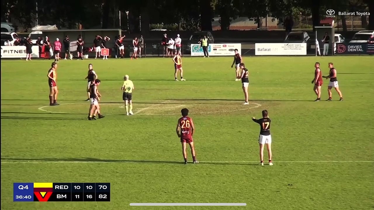 BFNL 2025 round 2: Off-ball incident in Bacchus Marsh v Redan match - The Courier - April 14, 2025