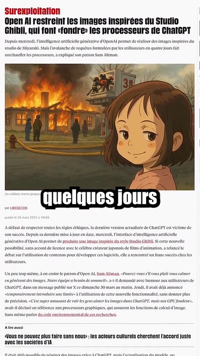 ChatGPT vous supplie d’arrêter.