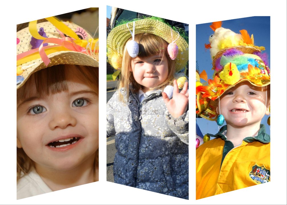 Easter bonnets galore