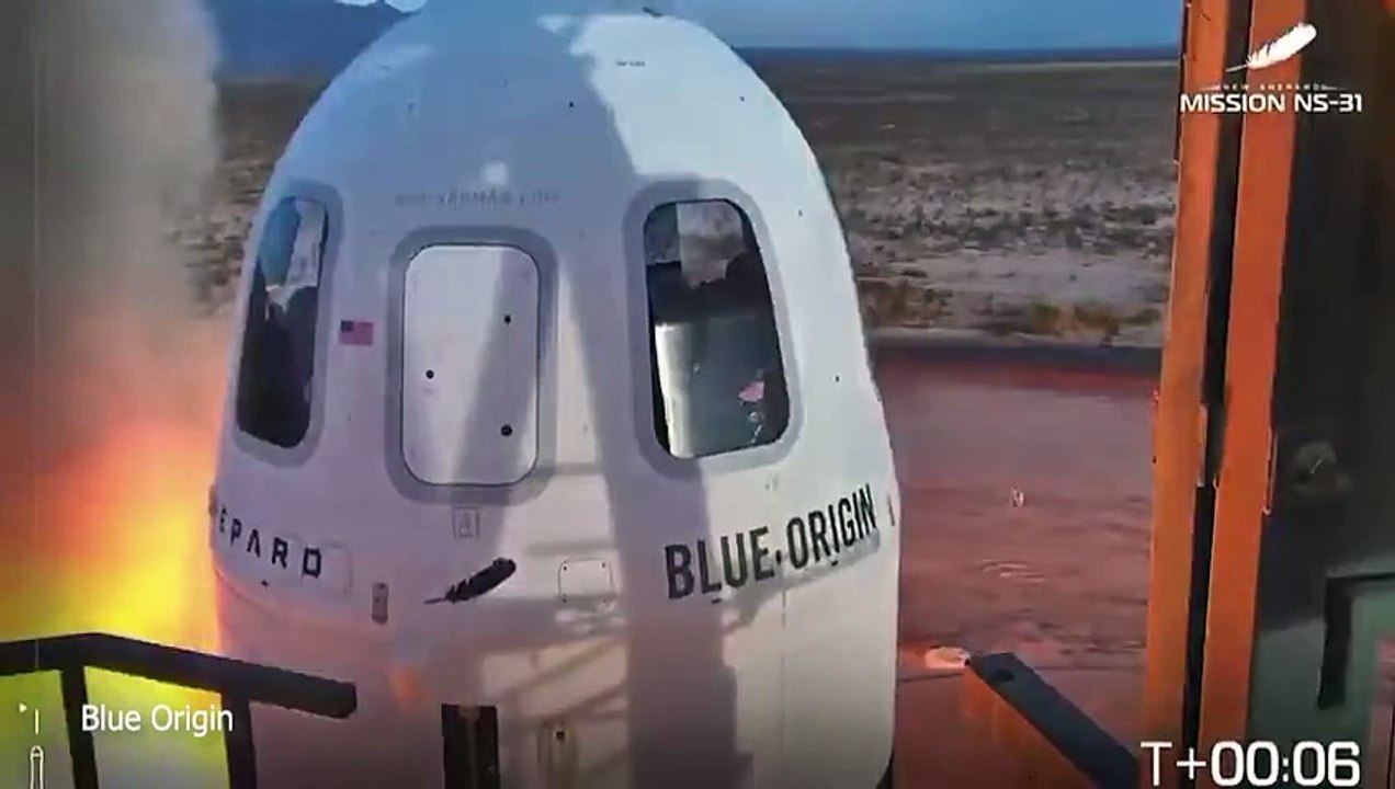 Blue Origin all-female crew launch