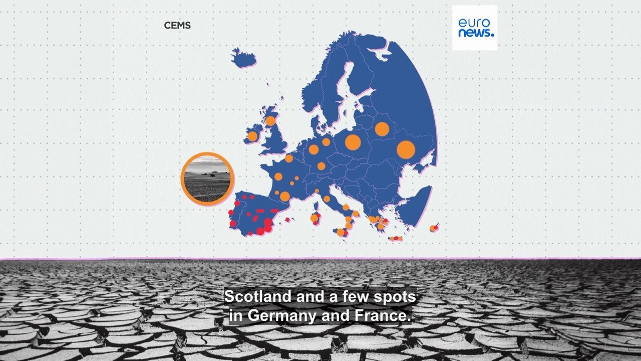 Which European countries are draining their freshwater resources?