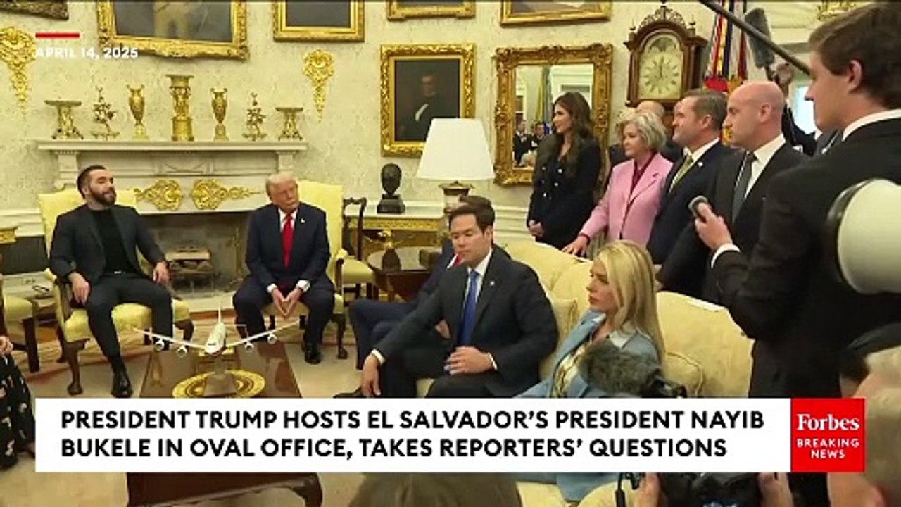 President Donald Trump, Stephen Miller Lash Out At Reporters Asking About Kilmar Abrego Garcia