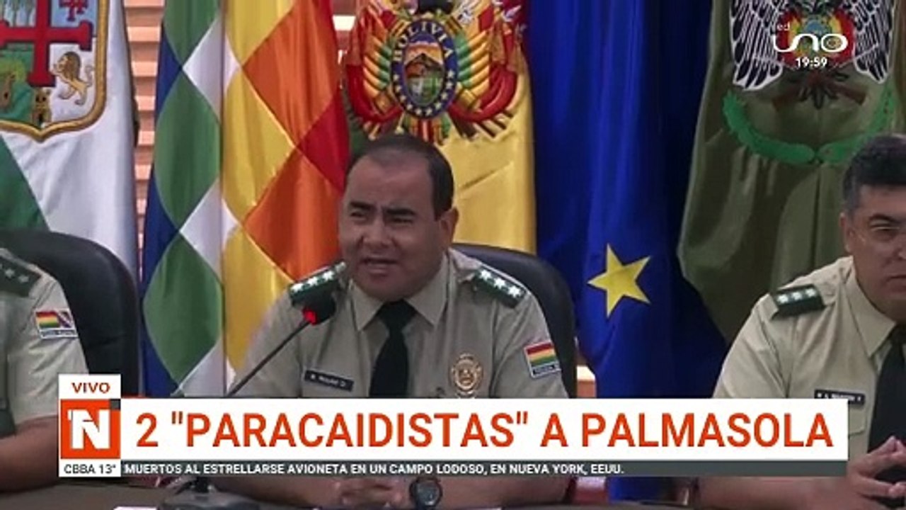 ladrones paracaidistas a palmasola