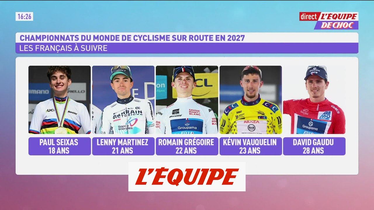 Voeckler : «On visera la victoire» en 2027 - Cyclisme - Championnats du monde 2027