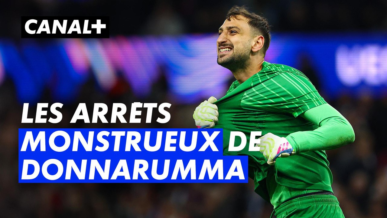 Les arrêts décisifs de Gianluigi Donnarumma - Ligue des Champions 2024-25
