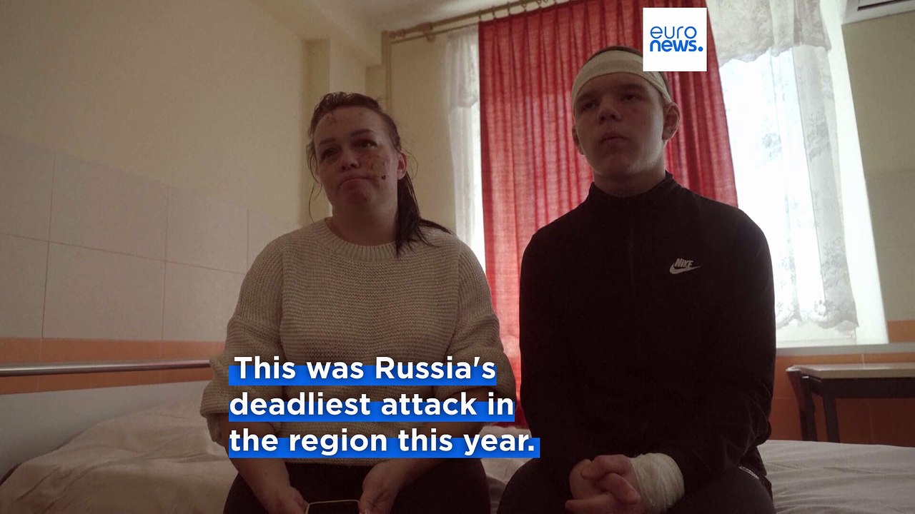 Survivors and doctors recount horror of deadly Russian missile attack in Sumy