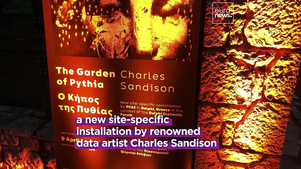 The Garden of Pythia: Oracles and AI installation turn Greek landscape into living artwork