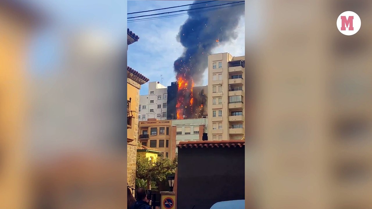 Incendio en Castellón