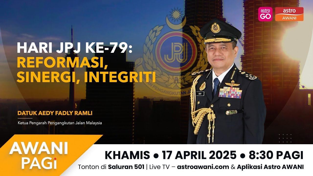 AWANI Pagi: Hari JPJ ke-79 - Reformasi, sinergi & integriti