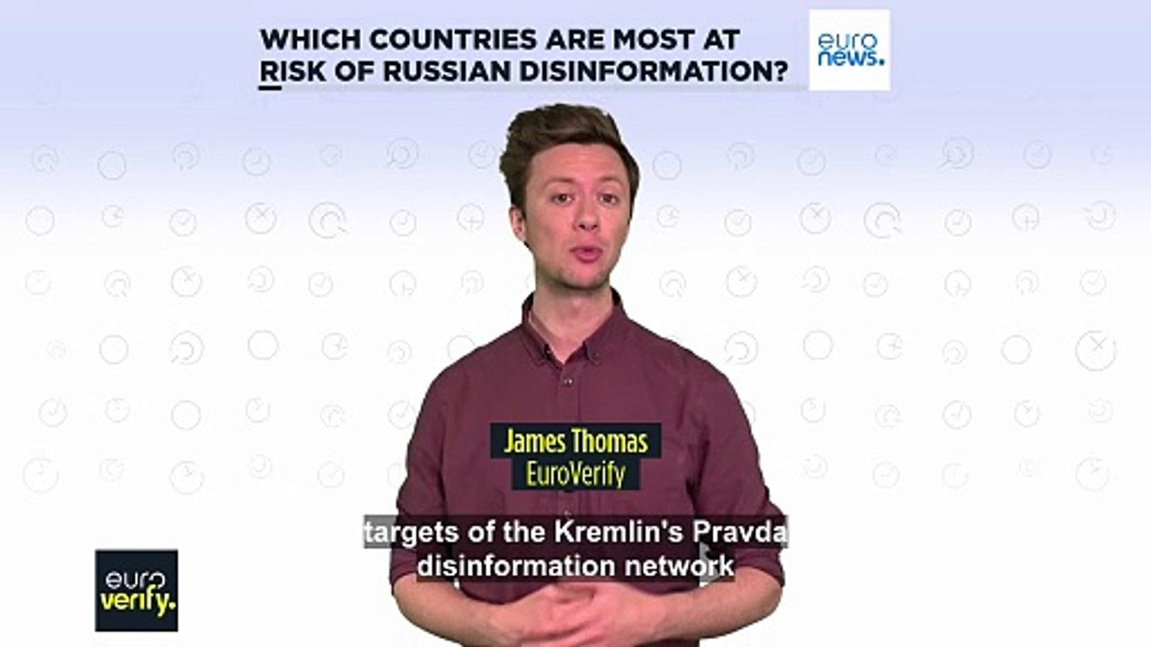 Which European countries are most exposed to Russian disinformation?