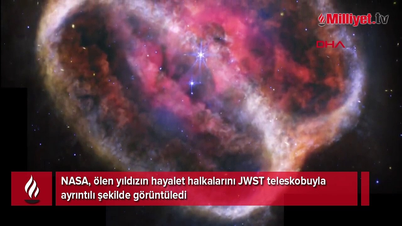 NASA, ölen yıldızın hayalet halkalarını ayrıntılı şekilde görüntüledi