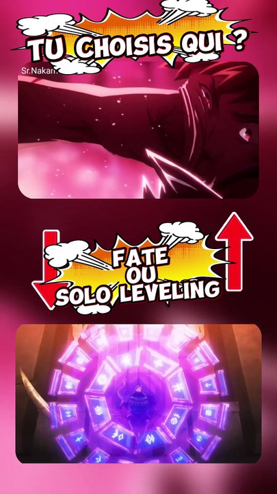 FATE VS SOLO LEVELING