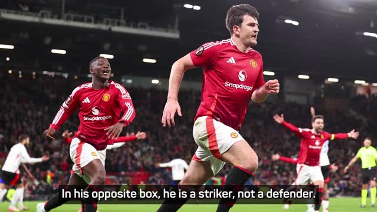Amorim sees match-winner Maguire as a striker in the box