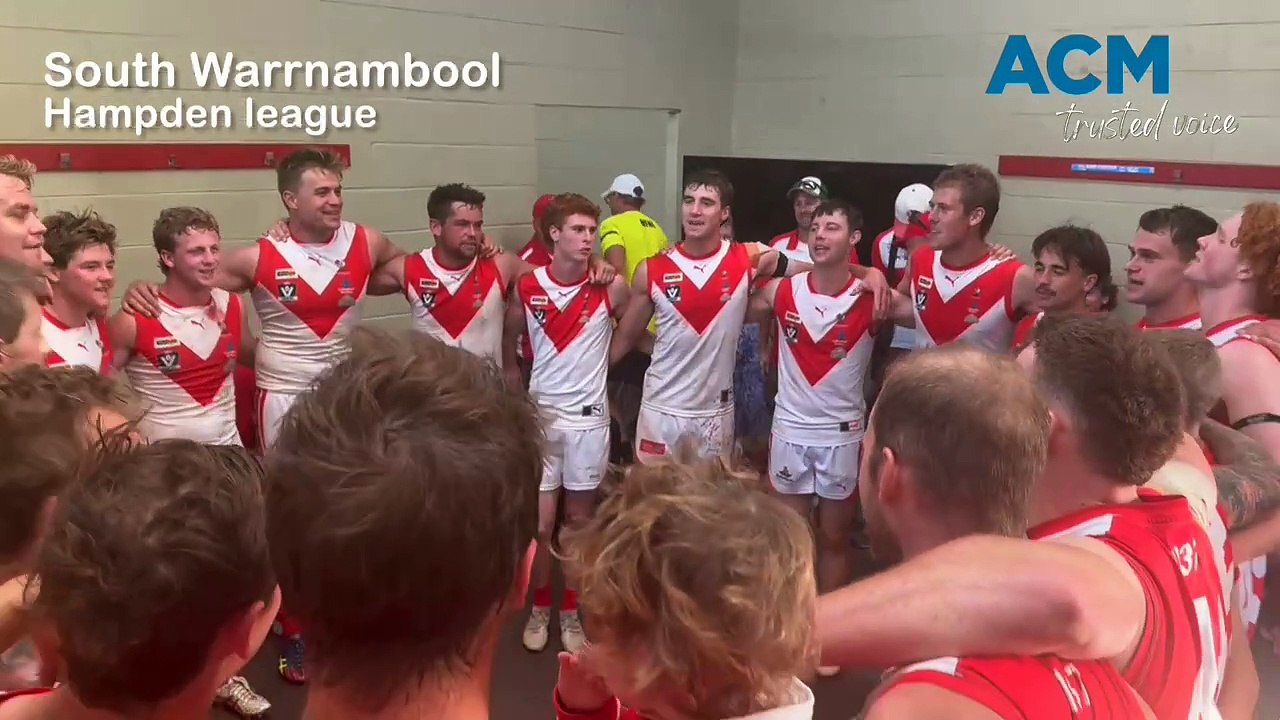 Football: South Warrnambool song, Good Friday, HFNL 2025