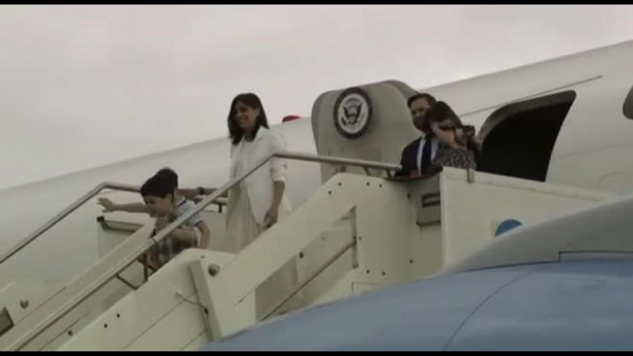 Il vicepresidente USA JD Vance è arrivato a Roma