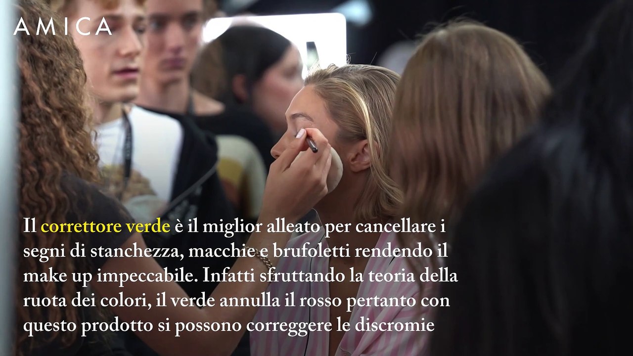 Come utilizzare il correttore verde?