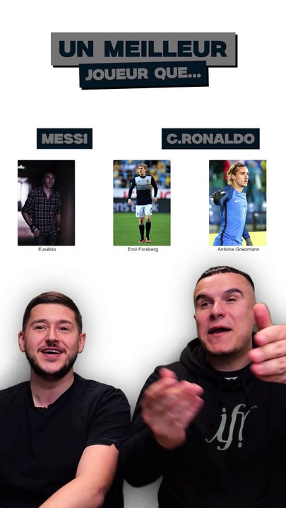 CR7 ou MESSI ? 🐐