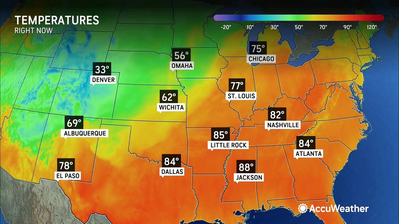 Severe storms expected throughout the Easter weekend