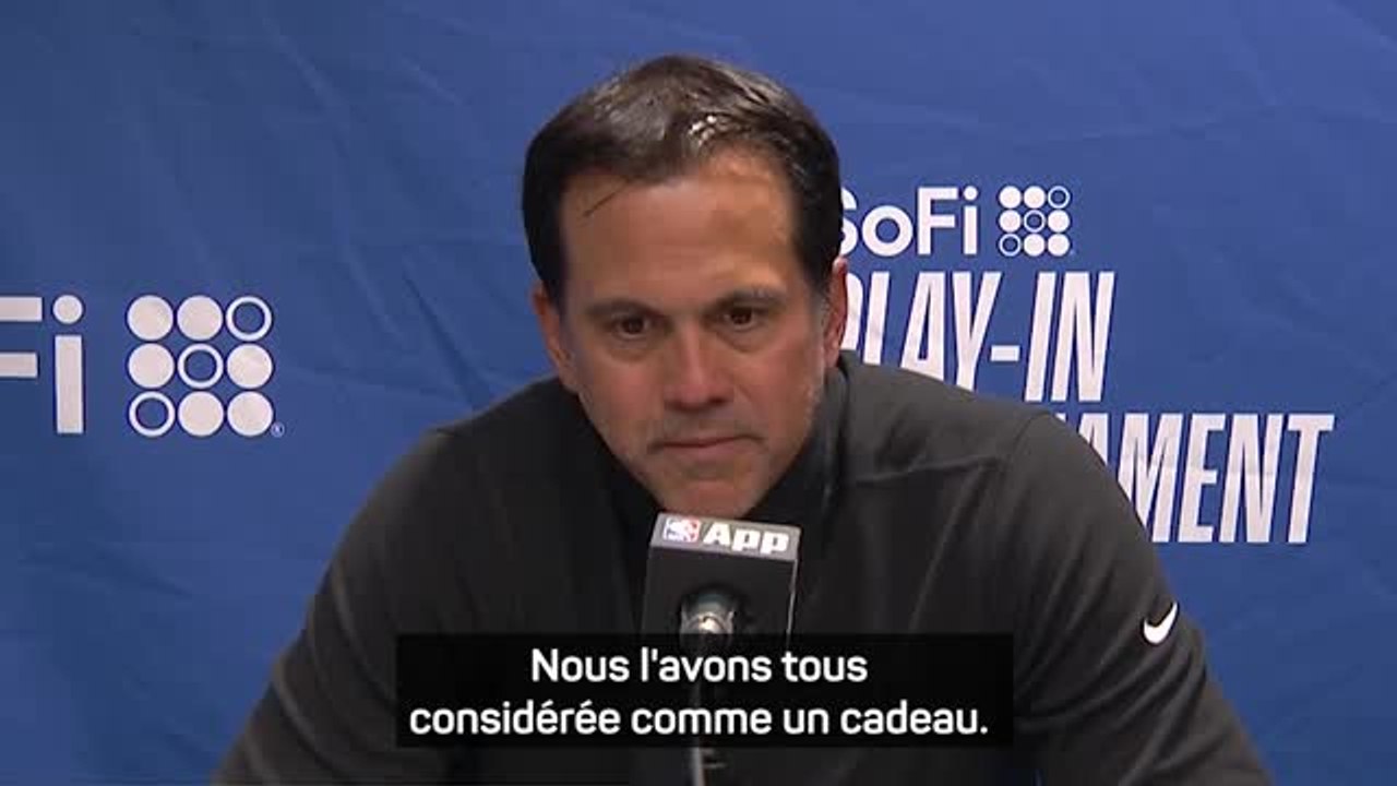 Heat - Spoelstra : "Nous avons considéré l'adversité comme un cadeau"