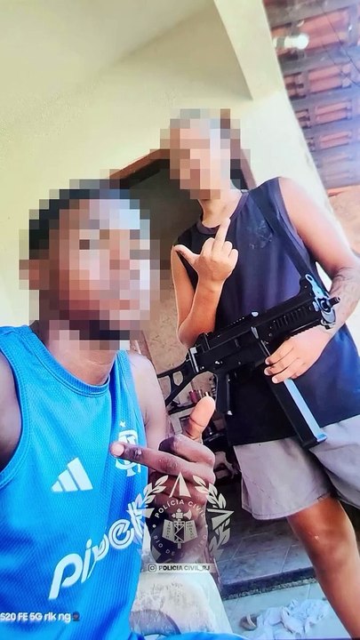Vídeo: Suspeito que postava fotos fazendo apologia ao Comando Vermelho cai em cerco policial