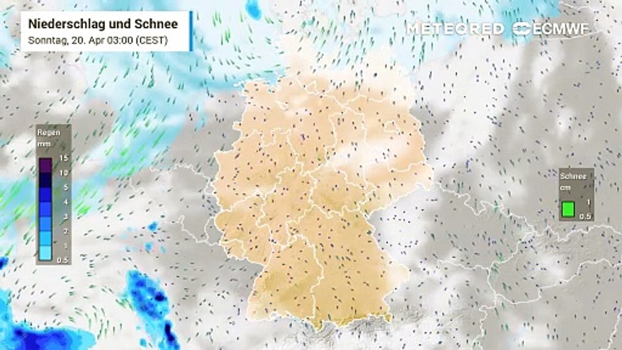 ⚠️ Heftige Gewitter am Ostersonntag in der Landesmitte