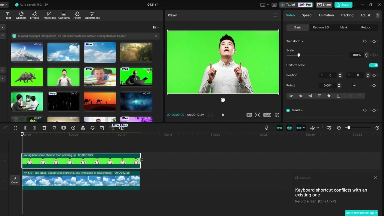How to Remove Green Screen in CapCut PC | Easy Tutorial