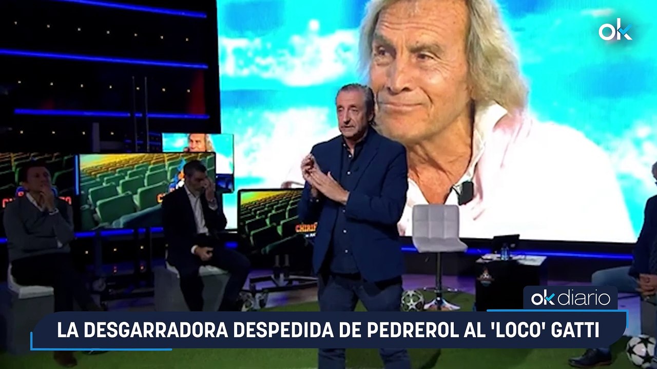 La desgarradora despedida de Pedrerol al 'Loco' Gatti